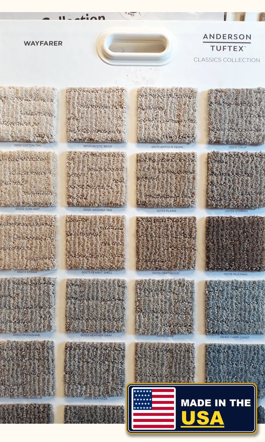 Wayfarer · Carpet · Shaw · Classics · flooring sample photo · Floor World Ephrata PA