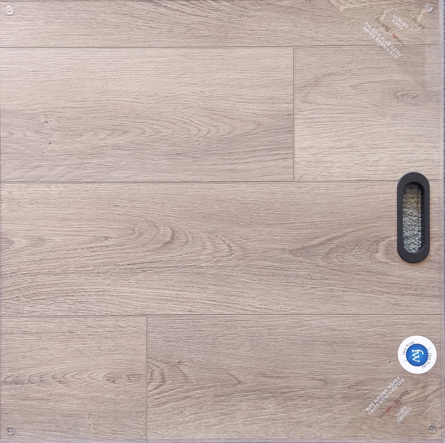 Ashen Brown Paladin Plus · Luxury Vinyl Plank/Tile · Shaw · Paladin Plus · flooring sample photo · Floor World Ephrata PA