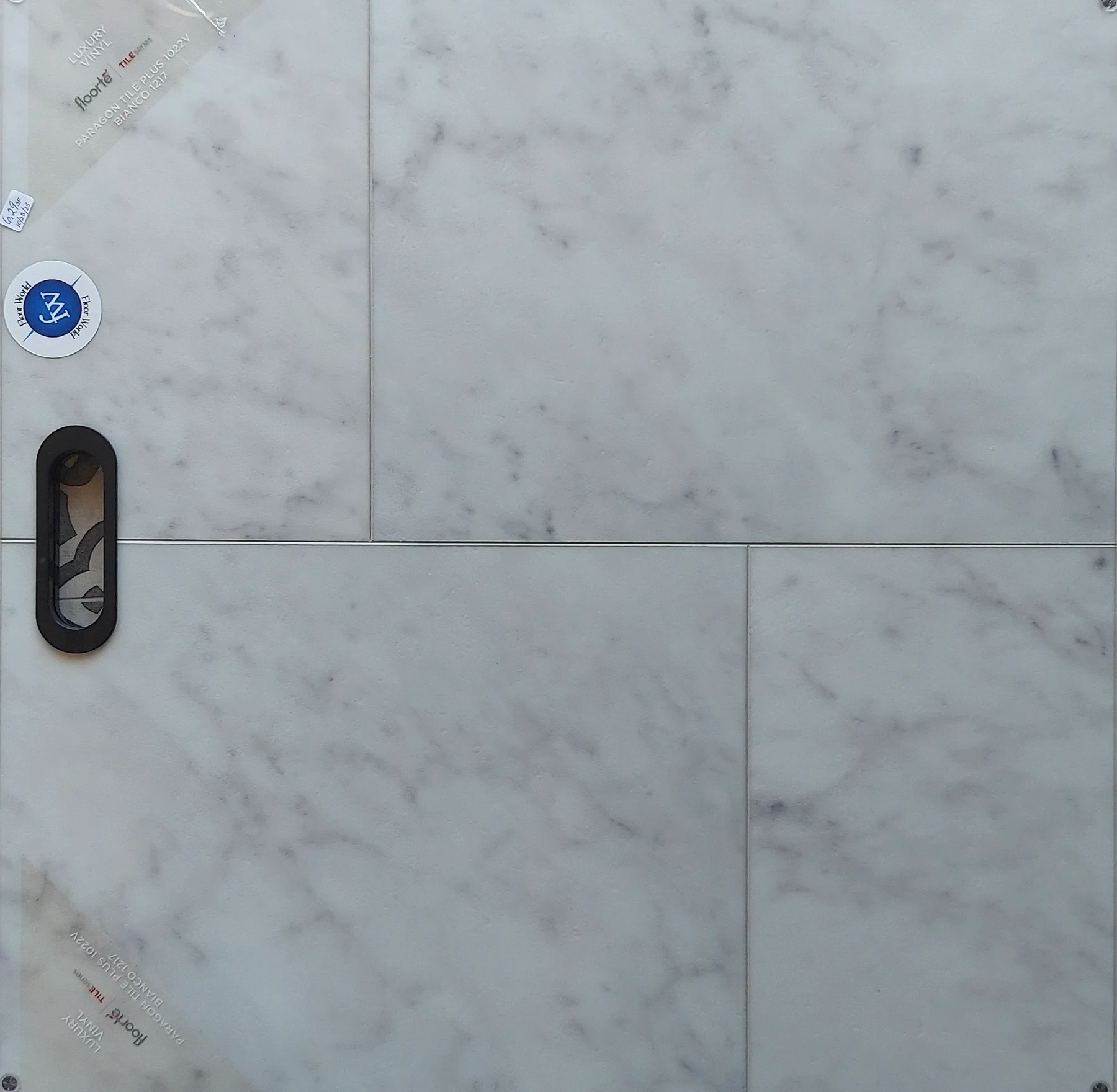 Bianco Paragon Tile Plus · Luxury Vinyl Plank/Tile · Shaw · Paragon Tile Plus · flooring sample photo · Floor World Ephrata PA