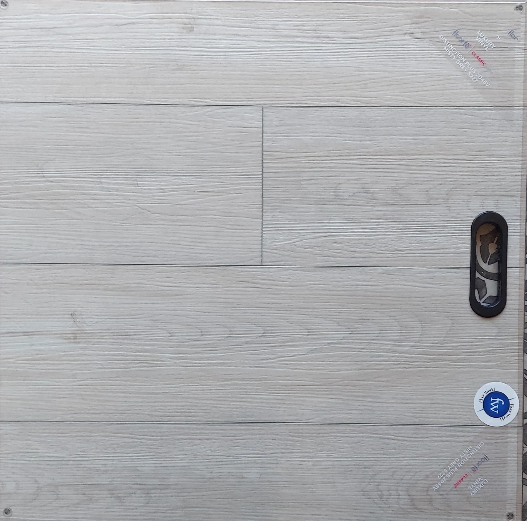 Misty Grey Distinction Plus · Luxury Vinyl Plank/Tile · Shaw · Distinction Plus · flooring sample photo · Floor World Ephrata PA