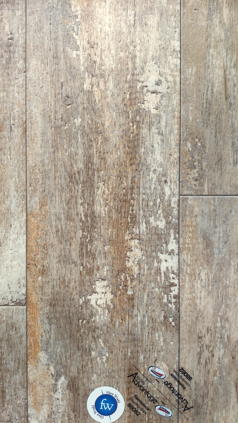 Reminisce Counting Stars · Sheet Vinyl · Congoleum · Advantage · flooring sample photo · Floor World Ephrata PA
