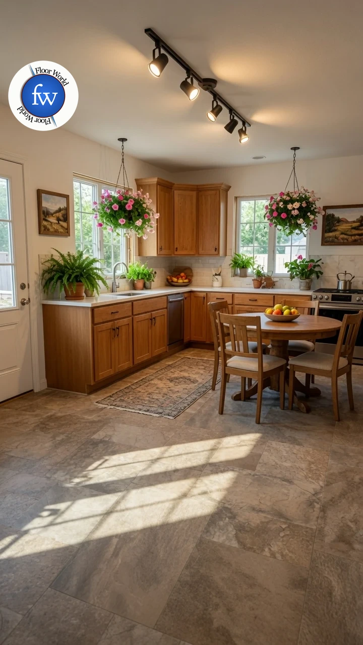 Savor Sushi · Sheet Vinyl · Congoleum · Advantage · installed room photo · Floor World Ephrata PA