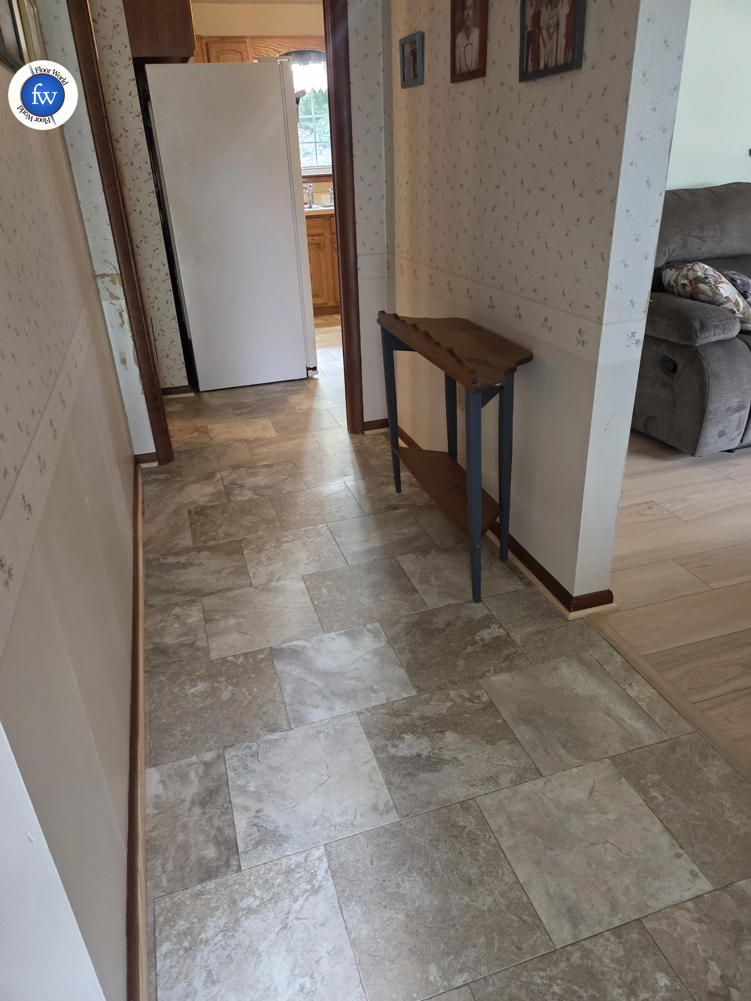 Grand Canyon Camelback · Sheet Vinyl · Congoleum · Evolution · installed room photo · Floor World Ephrata PA