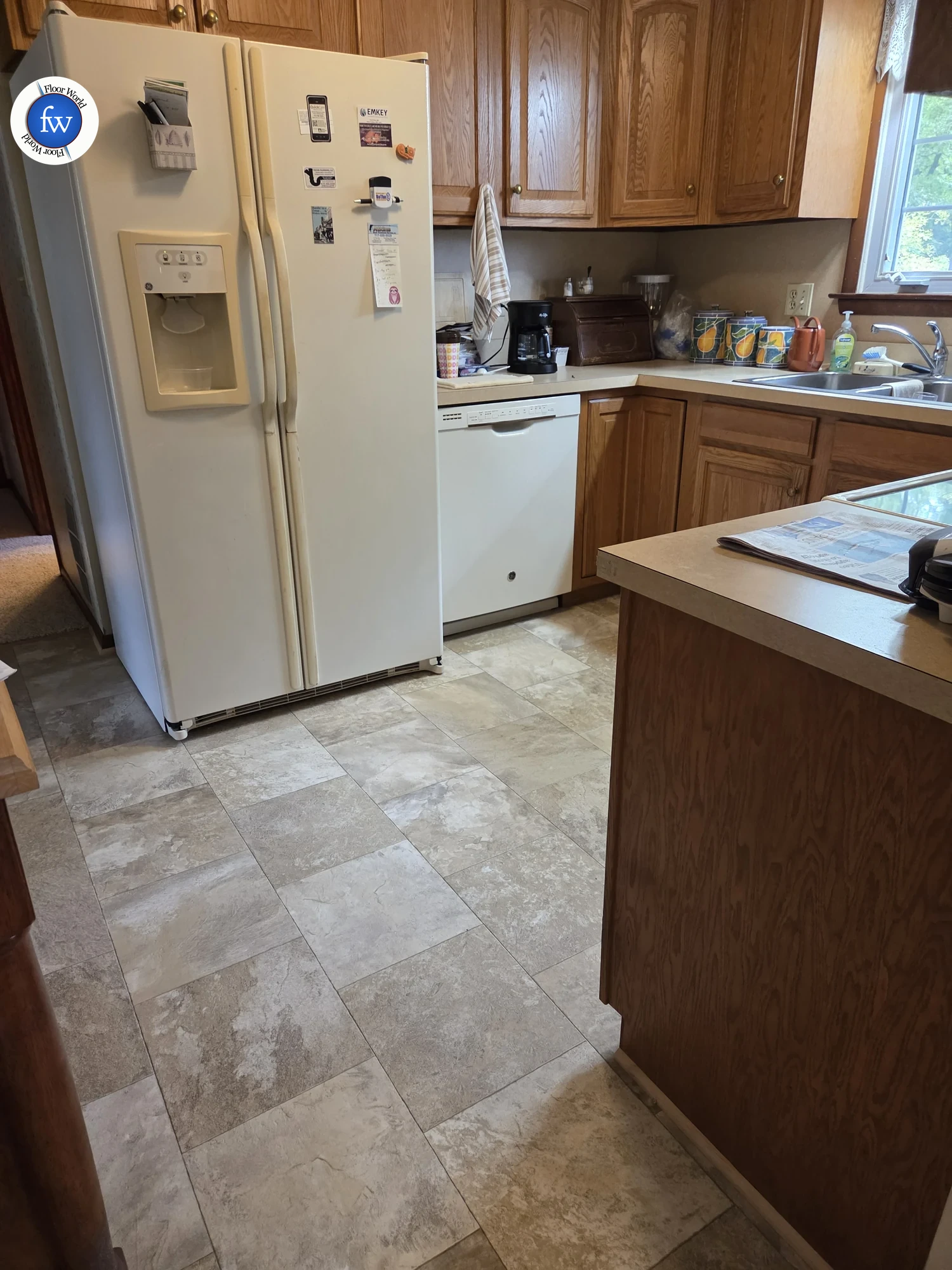 Grand Canyon Camelback · Sheet Vinyl · Congoleum · Evolution · installed room photo · Floor World Ephrata PA