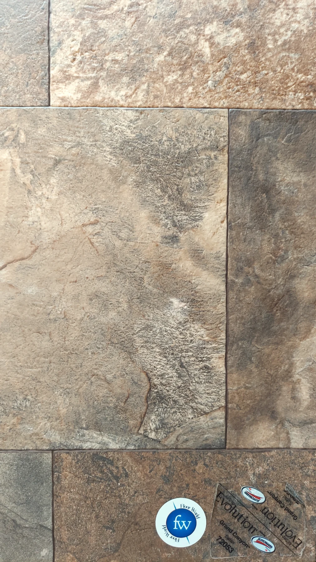 Grand Canyon- Safari · Sheet Vinyl · Congoleum · Evolution · flooring sample photo · Floor World Ephrata PA