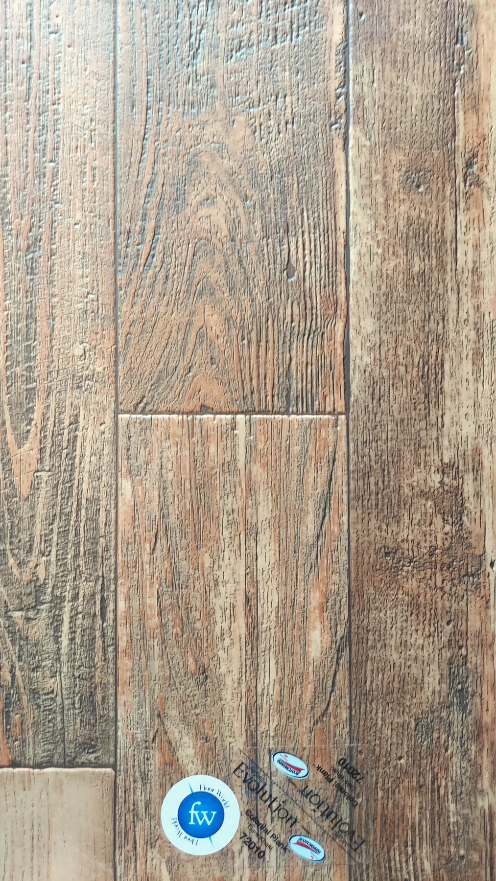 Colonial Plank - Dark Khaki · Sheet Vinyl · Congoleum · Evolution · flooring sample photo · Floor World Ephrata PA